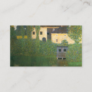 Wasserschloss - Gustav Klimt Visitenkarte