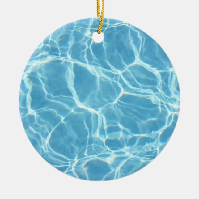 Wasserschmuck im Pool Keramik Ornament (Vorne)