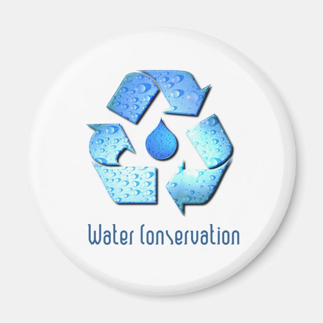 Wasserschutzmagazin Magnet (Vorne)