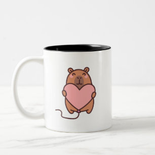 Wasserschwein Zweifarbige Tasse