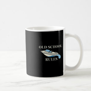 Wasserski-Boot-See-Liebhaber Old School Regeln Was Kaffeetasse