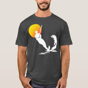 Wasserski Coole Surface Water Sport Liebhaber Gesc T-Shirt