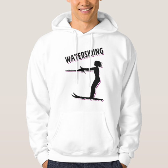 Wasserski für Damen Wassersportzentrum Hoodie (Vorderseite)