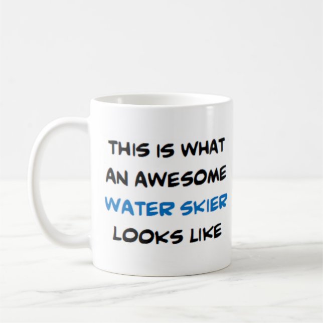 Wasserski, phantastisch kaffeetasse (Links)