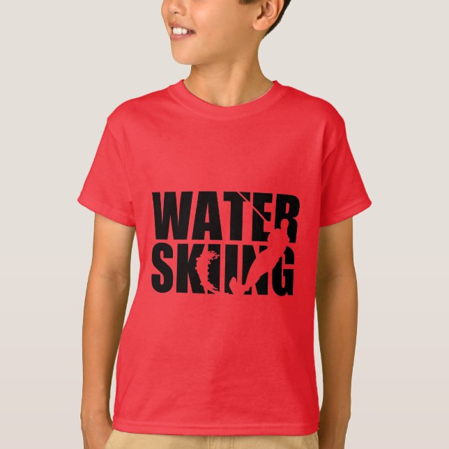 Wasserski T-Shirt (Vorderseite)
