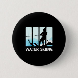 Wasserski-Urlaub Sommer-Abenteuer Wasser Button