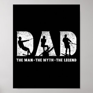 Wasserski-Vater Der Mann Der Mythos Die Legende Va Poster