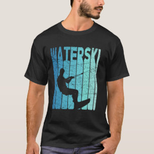Wasserski Vintage Wasserskilaufen Retro Wasserskif T-Shirt