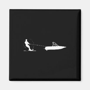 Wasserski - Wasserski-Geschenk für Wasserskifahrer Magnet