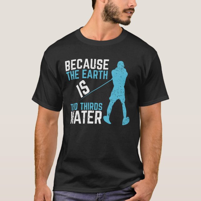 Wasserski Wasserski-Geschenk T-Shirt (Vorderseite)