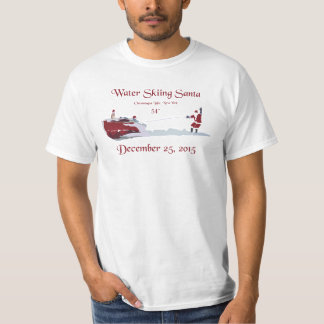Wasserski Weihnachtsmann - Chautauqua See T-Shirt