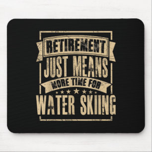 Wasserskifahrer Wasserski Skifahren Wasserskifahre Mousepad