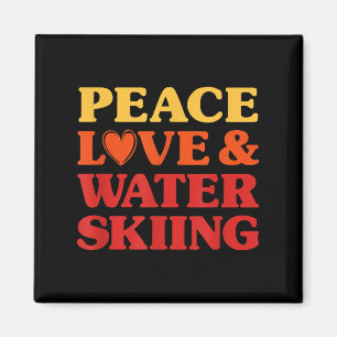 Wasserskilauf Ich Liebe Wasserskilauf Für Frauen U Magnet