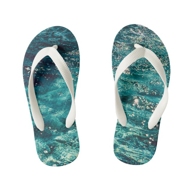 Wassersparkeln-Flops Kinderbadesandalen (Fußbett)