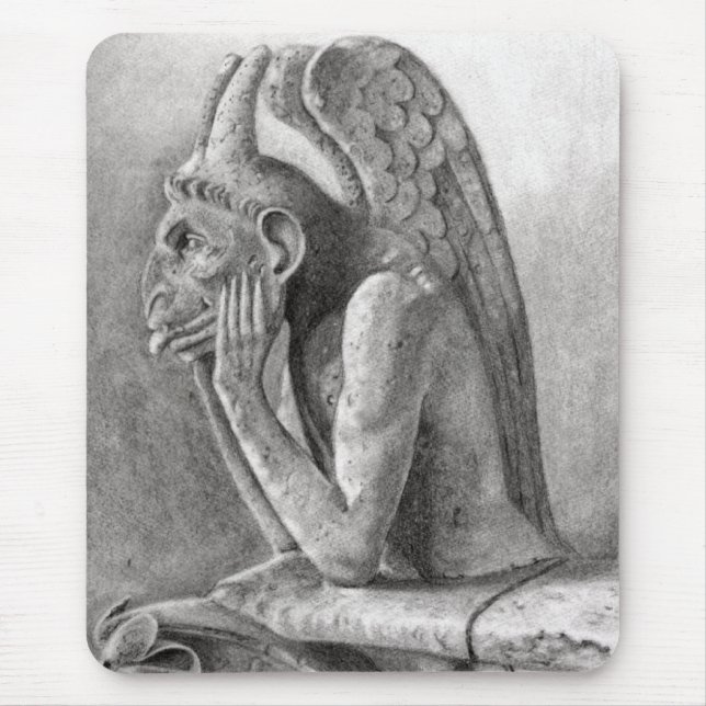 Wasserspeier 3 mousepad (Vorne)