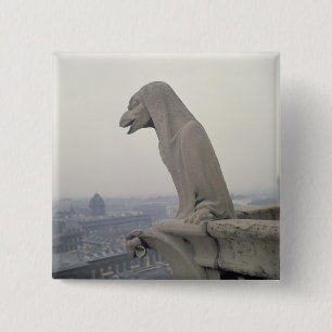 Wasserspeier auf der Balustrade von dem großen Button