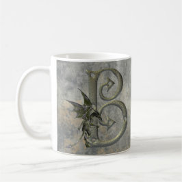 Wasserspeier-Monogramm B Tasse