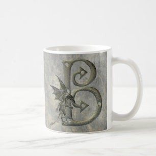 Wasserspeier-Monogramm B Tasse