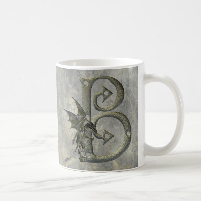 Wasserspeier-Monogramm B Tasse (Rechts)