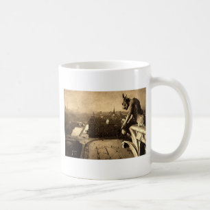 Wasserspeier Notre Dame, Paris Frankreich 1912 Tasse