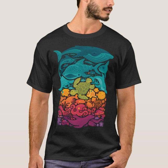 Wasserspektrum T-Shirt (Vorderseite)
