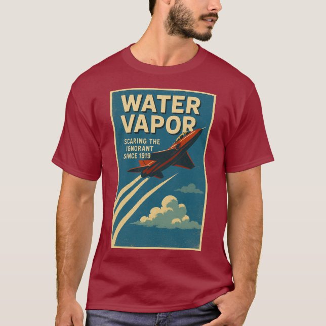 Wasserspiegel. Das Ignorante seit 1919 zu fürchten T-Shirt (Vorderseite)
