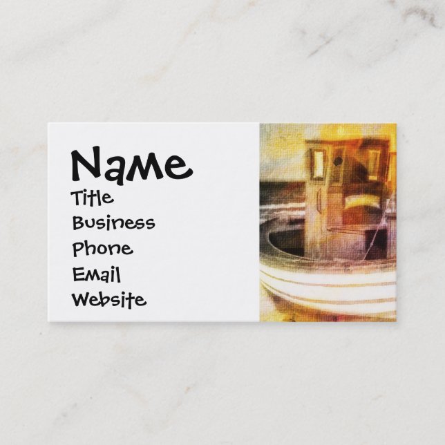 Wassersport am Strand bei Sunset Ocean Art Visitenkarte (Vorderseite)