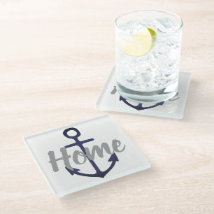 Wassersport-ANCHOR-ZUHAUSE Glasuntersetzer