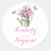 Wassersport kann rustikale blumenreiche Hochzeit