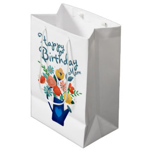 Wassersport kann voller Blume, die sich über die Mittlere Geschenktüte