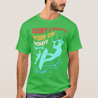 Wassersport Sommer Kitesurfing-Geschenk Junge T-Shirt