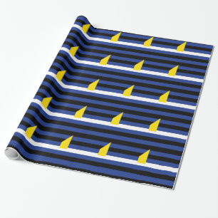 WASSERSPORT-STOLZ-FLAGGE GESCHENKPAPIER
