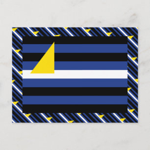 WASSERSPORT-STOLZ-FLAGGE POSTKARTE