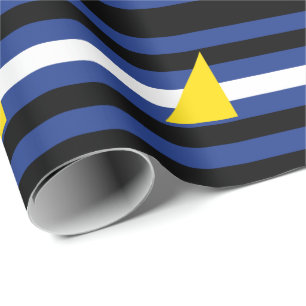 Wassersport-Stolzflagge Geschenkpapier