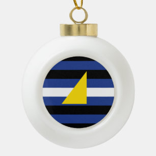 Wassersport-Stolzflagge Keramik Kugel-Ornament