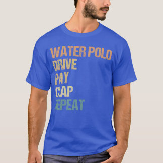 Wassersport Wasserball fahren zahlen klatschen wie T-Shirt