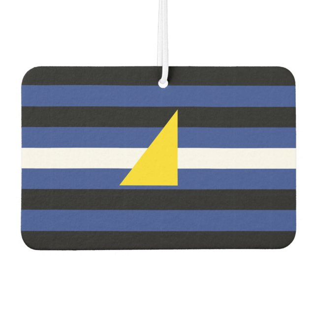 Wassersportflagge Autolufterfrischer (Vorderseite)