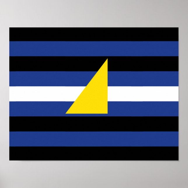 Wassersportflagge Poster (Vorne)