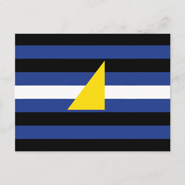Wassersportflagge Postkarte (Vorderseite)
