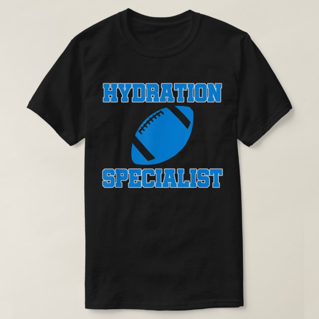 Wassersportspezialist Waterboy Football Team Manag T-Shirt (Design vorne)