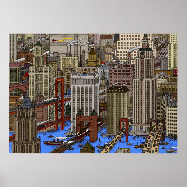 WASSERSTADT POSTER (Vorne)