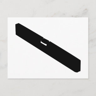 Wasserstand Postkarte