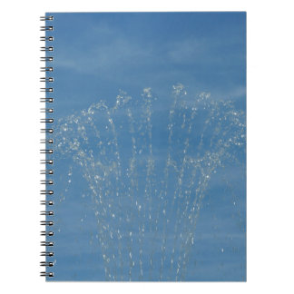 Wasserstrahl Notizblock