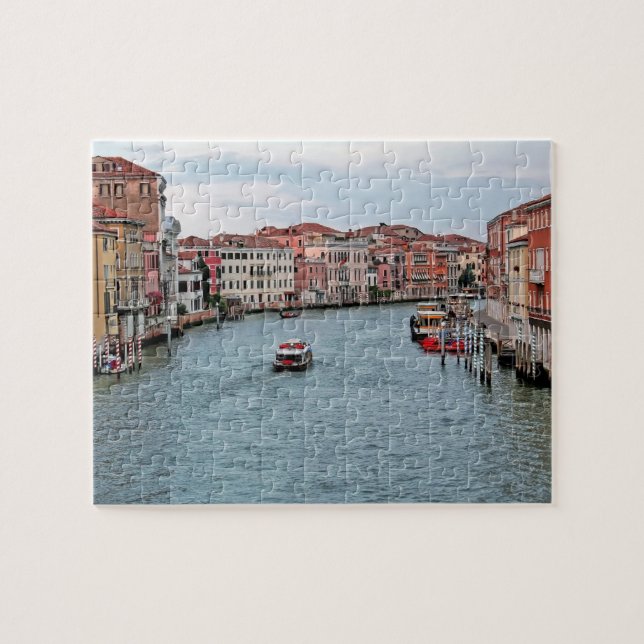 Wasserstraße von Venedig Puzzle (Horizontal)