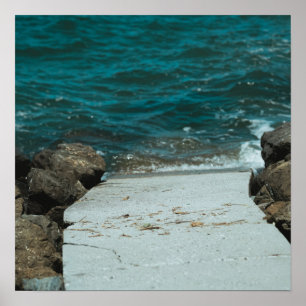 Wasserstufen Poster