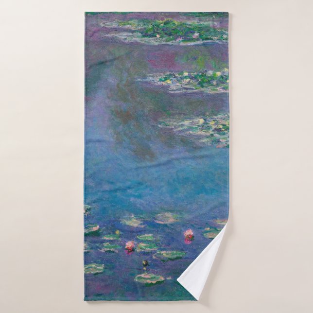 Wasserteich, Monet Badehandtuch (Badehandtuch)