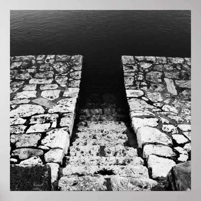 Wassertreppen Poster (Vorne)