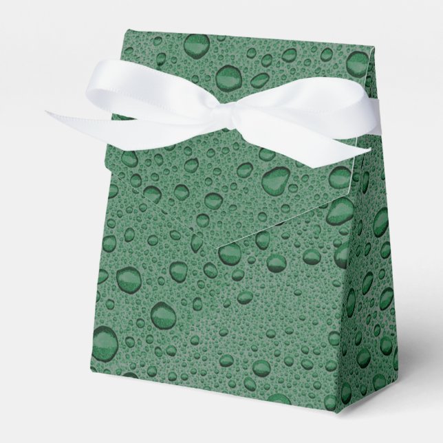 Wassertröpfchen Geschenkschachtel (Vorderseite)