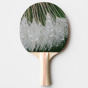 Wassertröpfchen Tischtennis Schläger