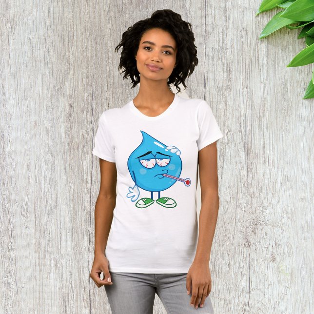 Wassertropfen Frauen T - Shirt (Von Creator hochgeladen)